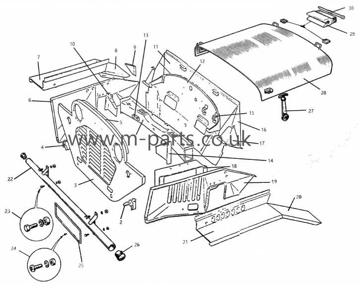 mf 135 parts diagram