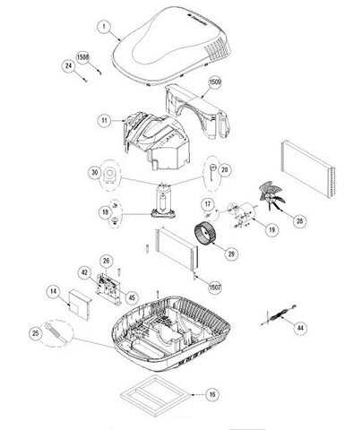 dometic rv air conditioner parts diagram