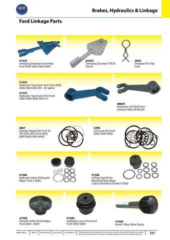 ford 3000 parts diagram