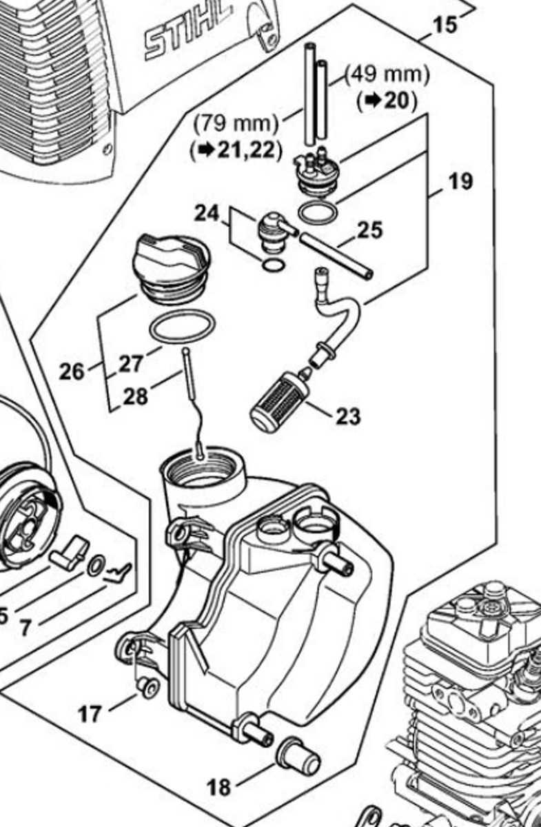 stihl km 91 r parts diagram