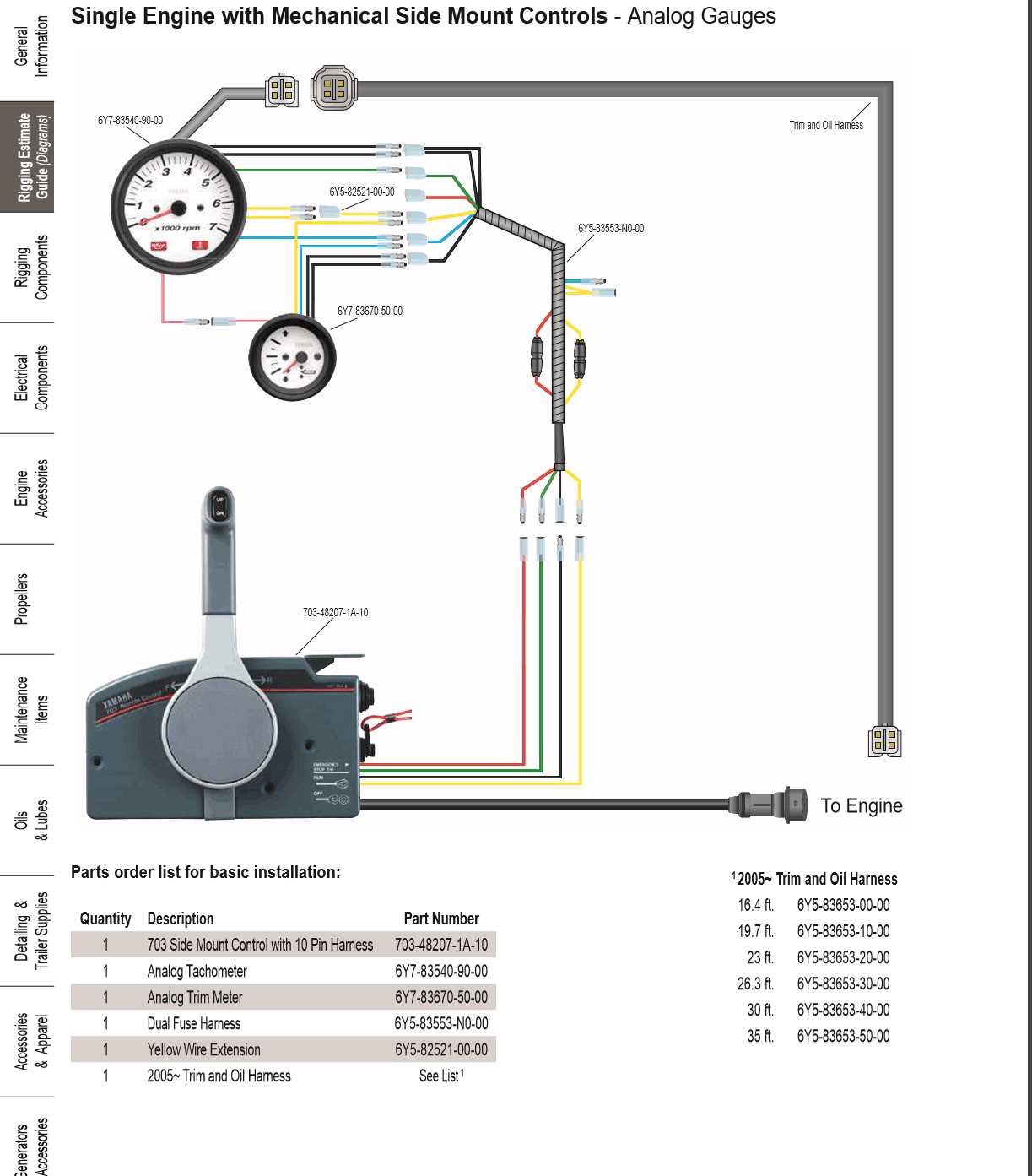 yamaha 704 remote control parts diagram