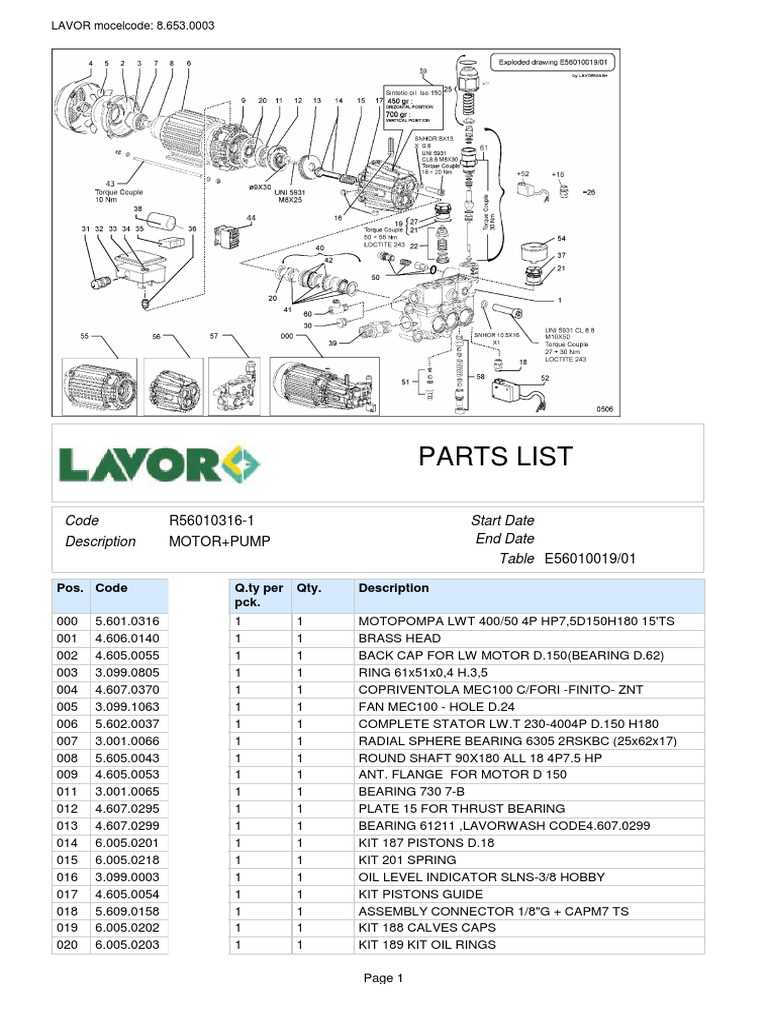 yamaha ma190 pressure washer parts diagram