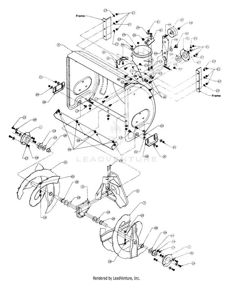 yardman snowblower parts diagram