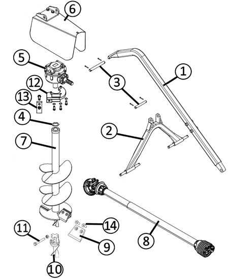 county line finish mower parts diagram