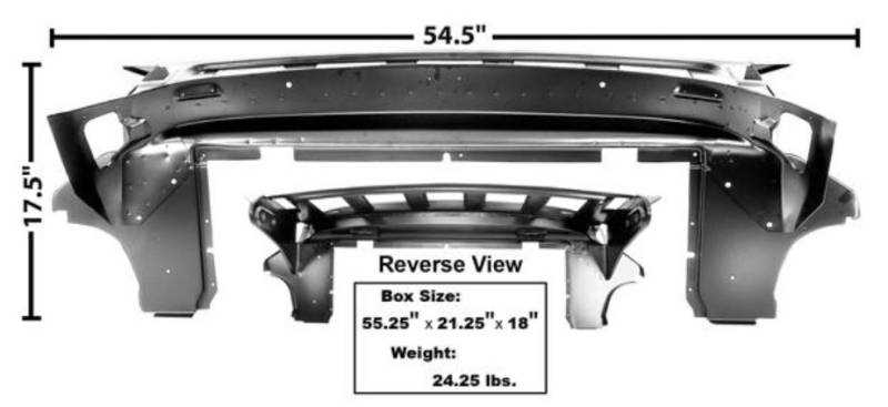 mustang body parts diagram