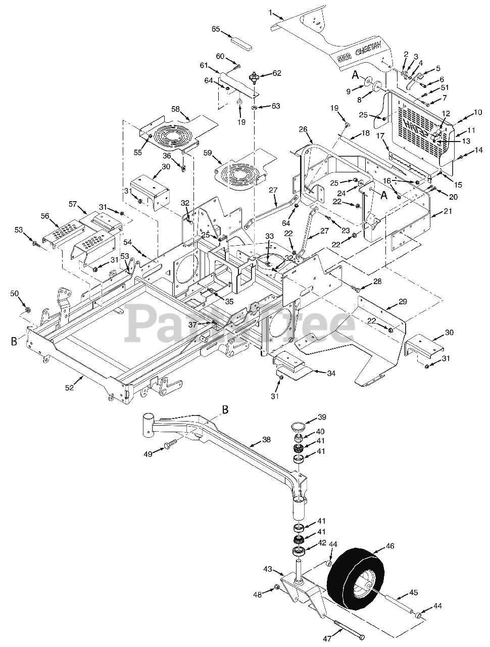 scag cheetah parts diagram