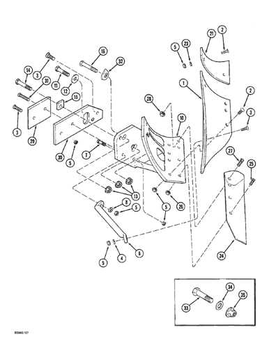 massey ferguson plow parts diagram