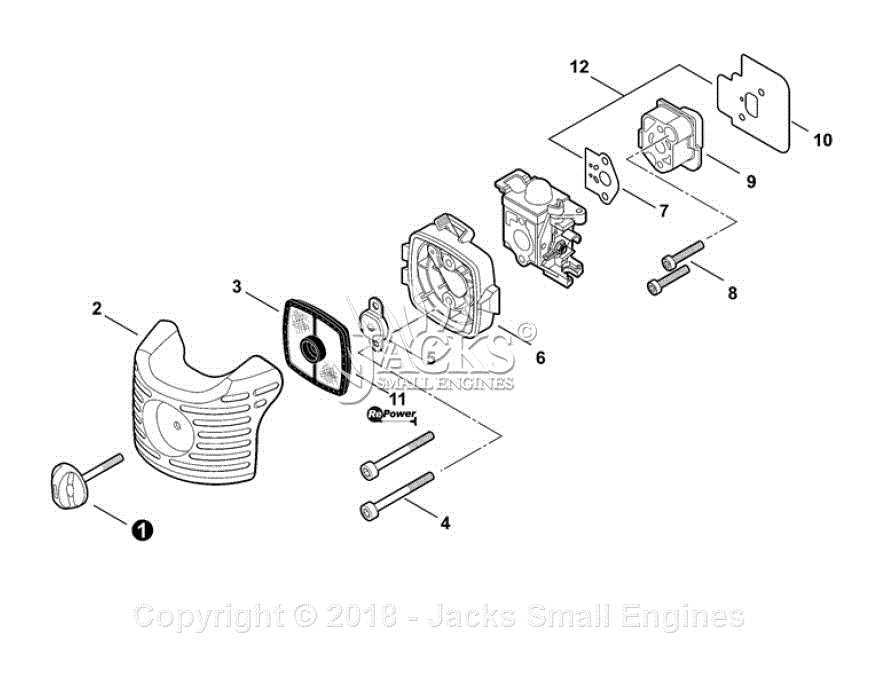 stihl bg56c parts diagram