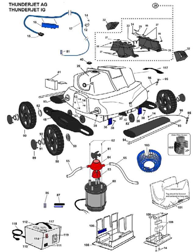 aquabot parts diagram