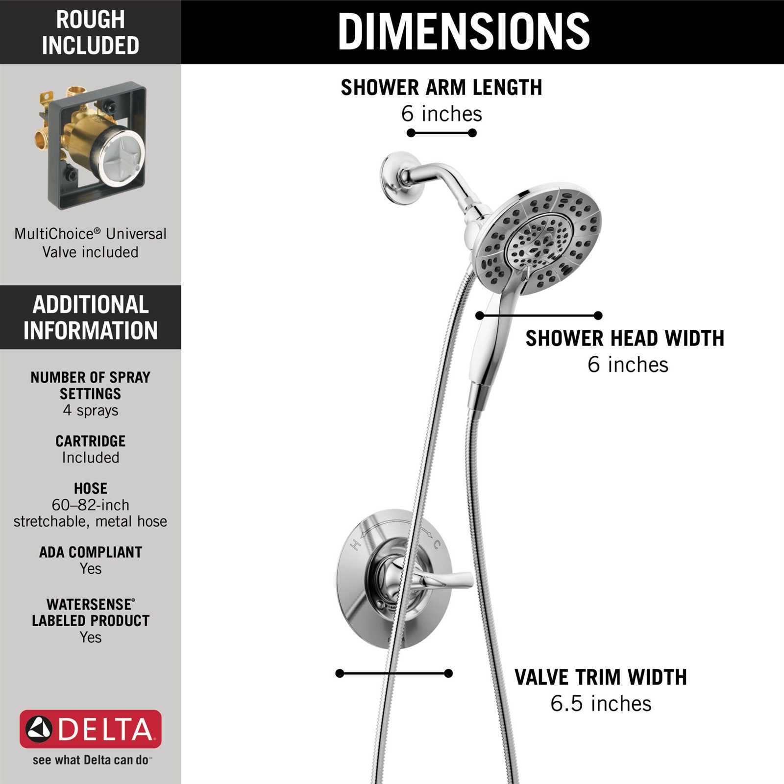 parts of a shower diagram