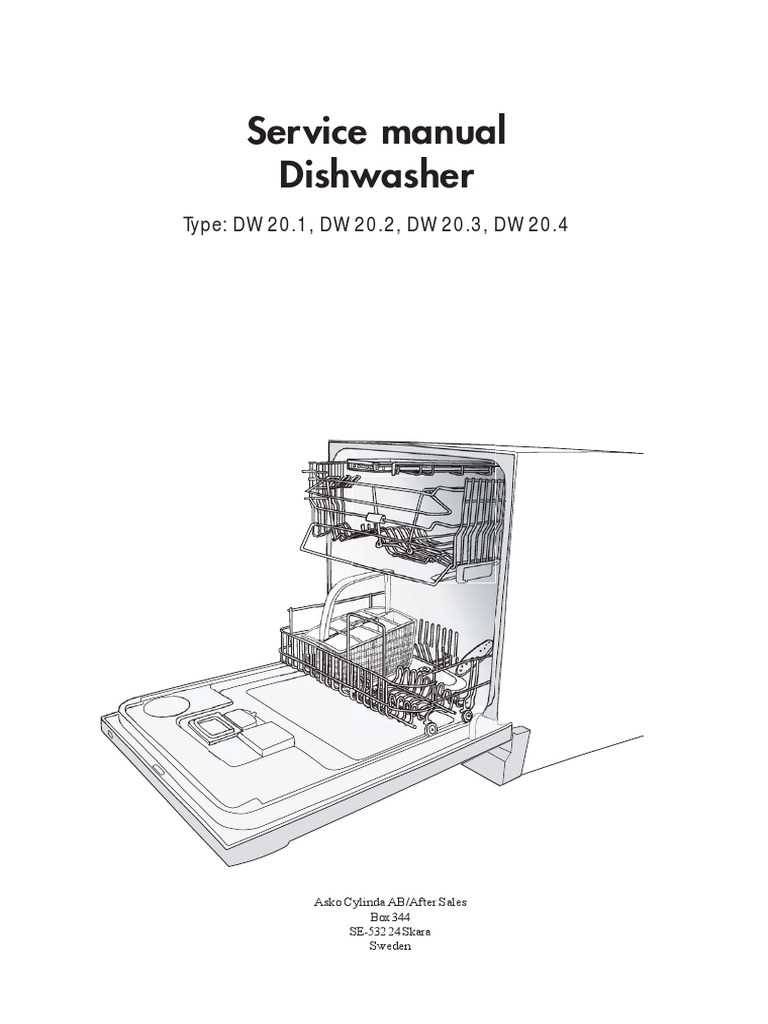 asko dishwasher parts diagram