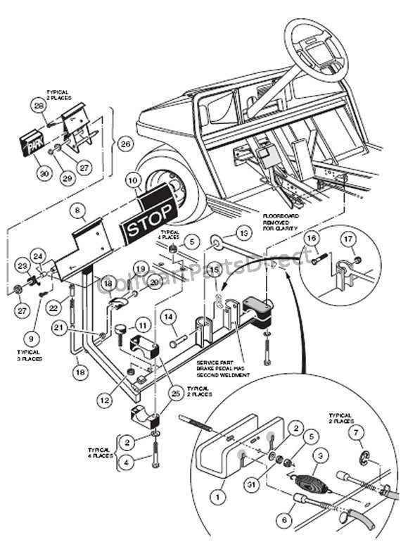 ezgo rxv parts diagram