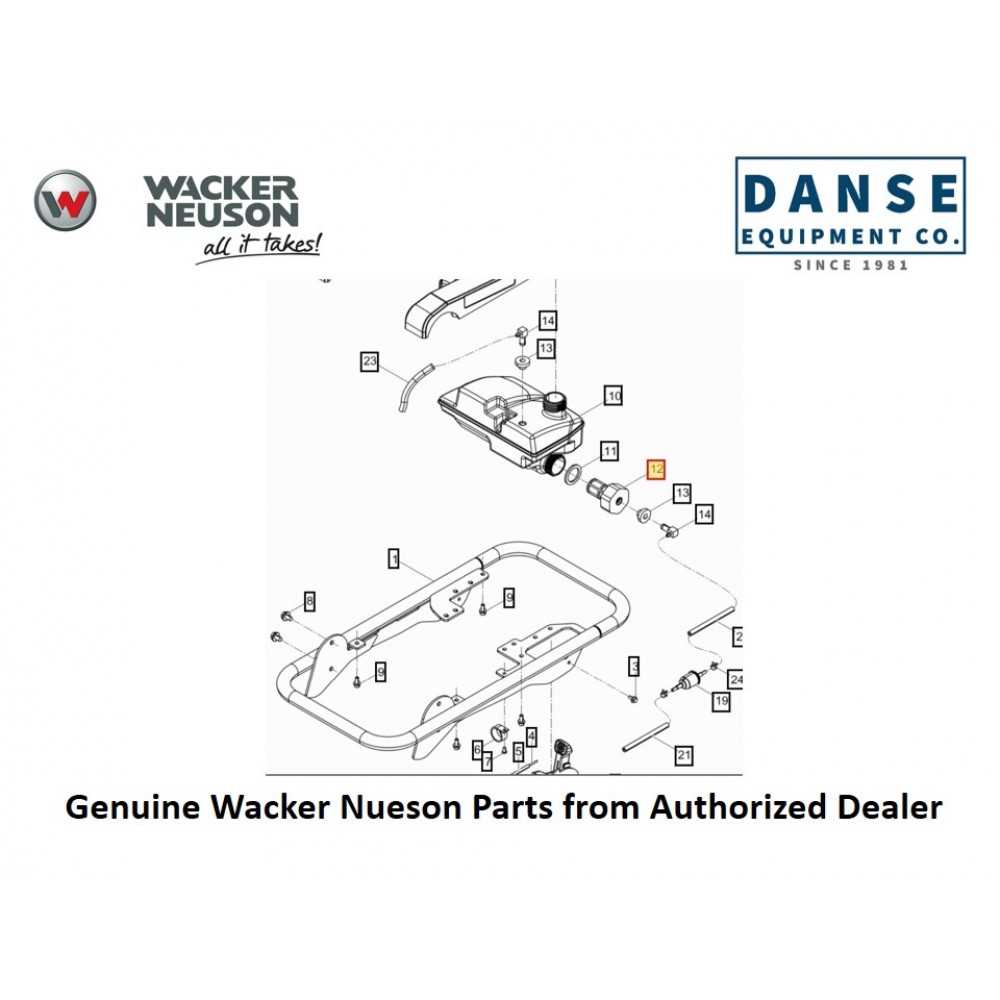 wacker neuson parts diagrams