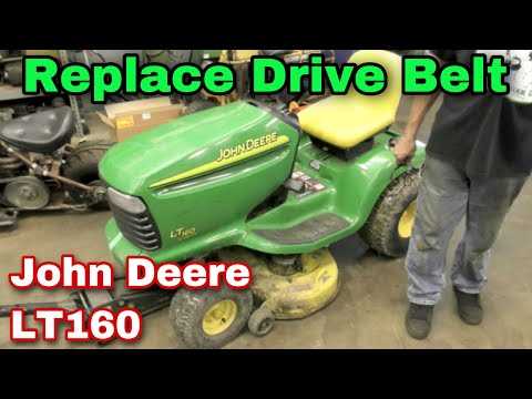 john deere lt160 mower deck parts diagram