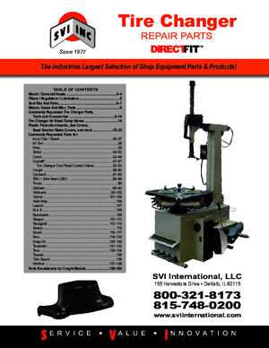 coats 4040 tire machine parts diagram