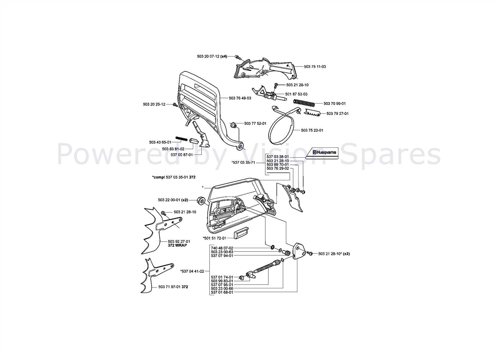 372xp parts diagram