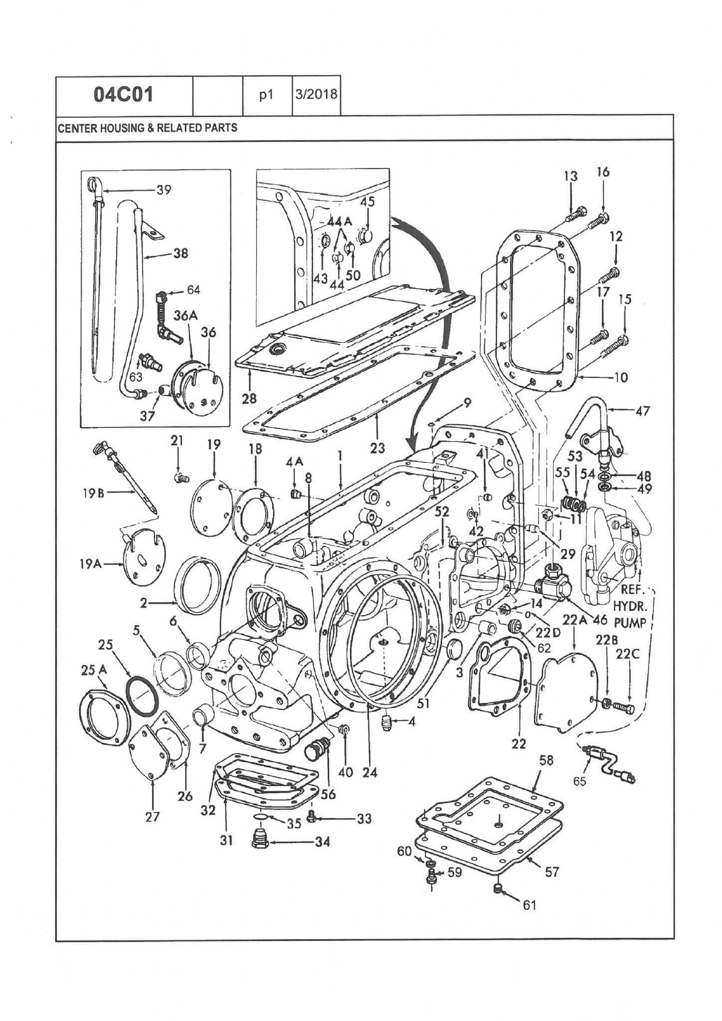 ford 2600 tractor parts diagram