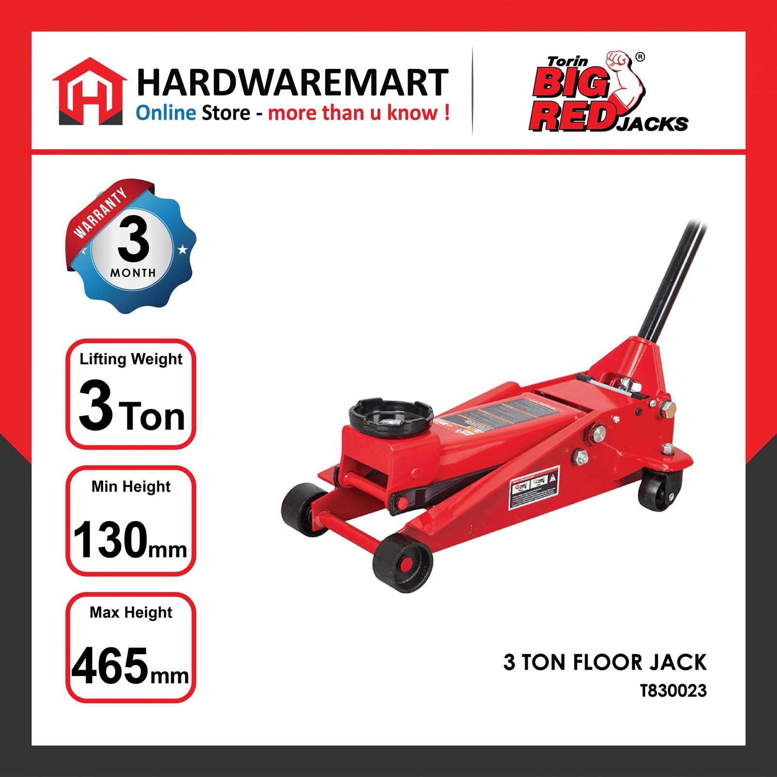 3 ton hydraulic floor jack parts diagram