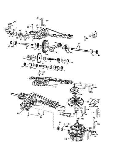 peerless transmission parts diagram