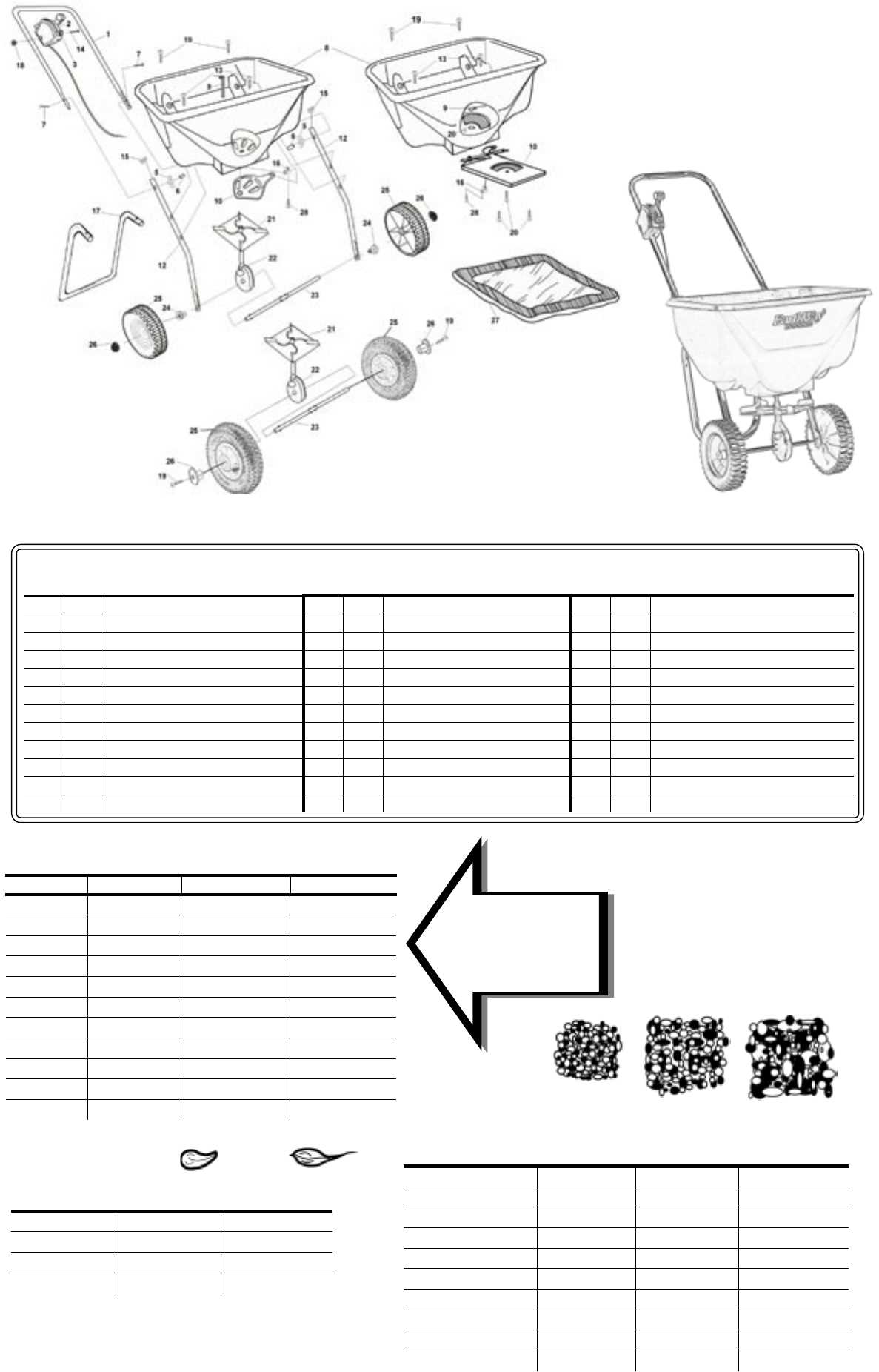 earthway spreader parts diagram