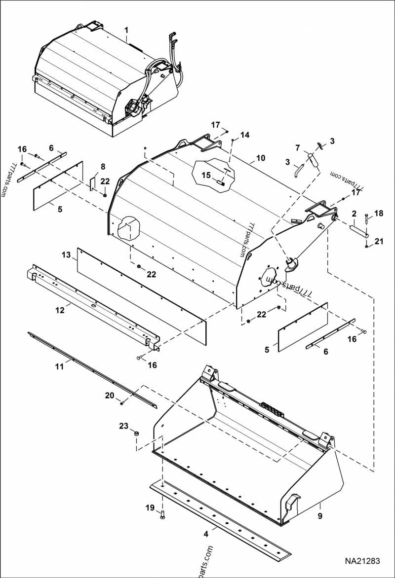 bobcat brushcat 72 parts diagram