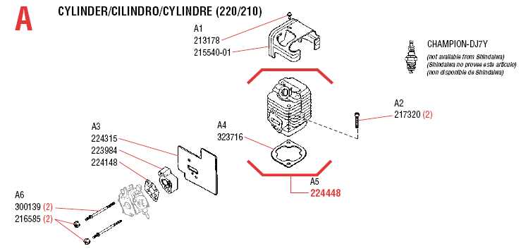 shindaiwa trimmer parts diagram